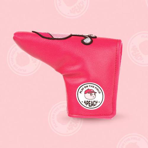 Bọc Đầu Gậy Putter Kakao Friends Blade Ready Apeach Pink