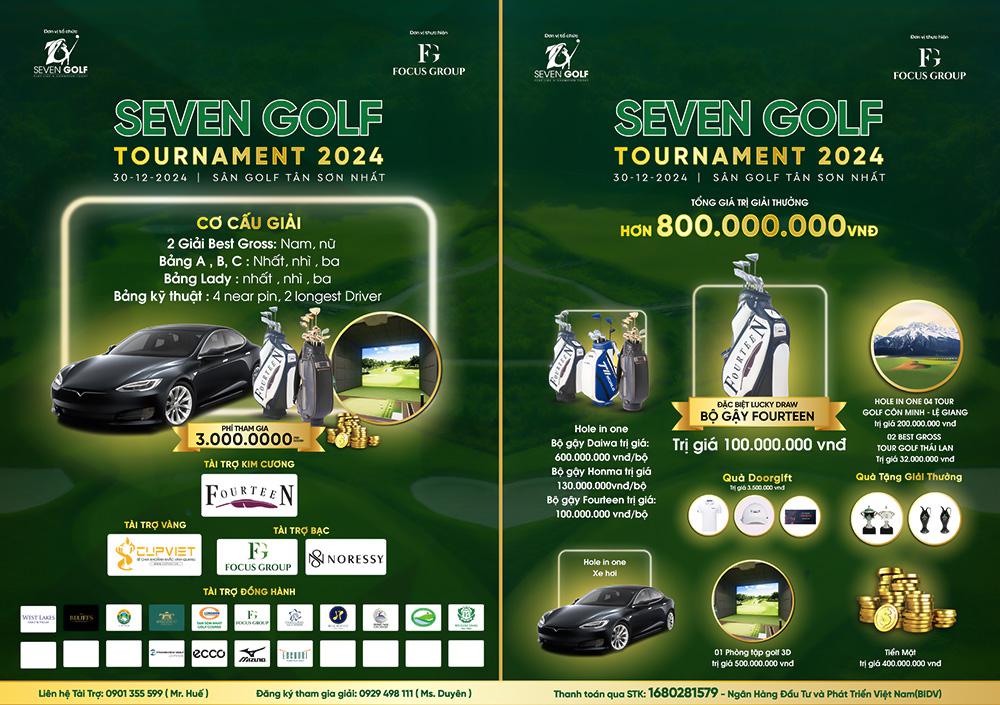 Tưng Bừng Khởi Tranh Giải Golf Seven Golf Tournament 2024